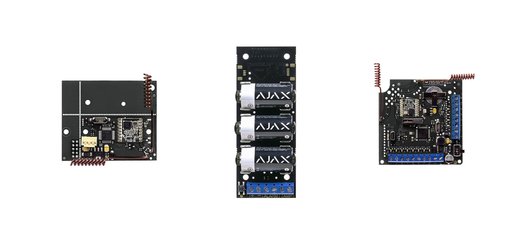 ajax modyli integrazii Ajax Transmitter Ajax uartBridge Ajax ocBridge Plus