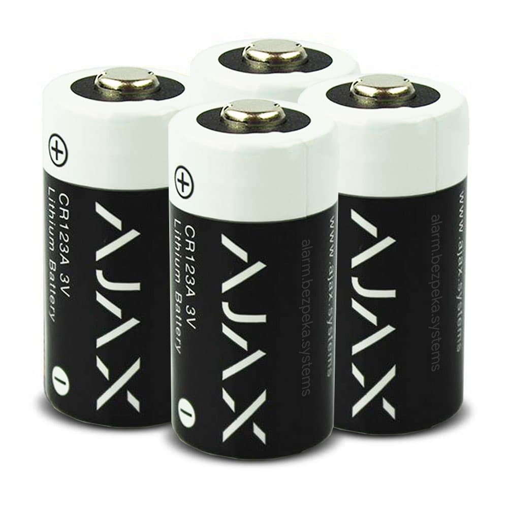 ajax cr123a battery